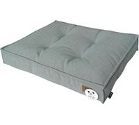 pet wiz Super-soft, Padded Dog Bed with Machine Washable Cover | Light Grey and Light Blue in Three sizes | Plush, Supportive Dog Mattress with Non-Slip Bottom (Light Blue, Small (70 x 55cm))