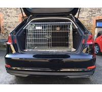 Pet World Medium 34" Sloped Car Dog Crate - Compatible with Audi A3 E-Tron - UK Designed, Steel Travel Cage - Emergency Escape Hatch - Folds Flat - Free Comfort Mat - Easy Assembly
