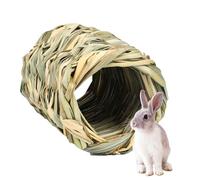 Pet Woven Tunnel - Little Pet Channel Small Animal Toys | Rabbit Hideaway Grass | Hidden Tunnel For Small Pets | Pet Woven Tunnel | Bunny Grass House Chew Toys Hideaway Grass Tunnel Toy