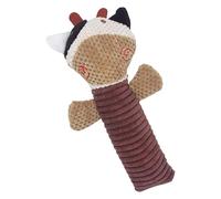 Pet Zappi Yellow Duck Plush Dog Toy Squeaker - Soft, durable, ribbed design for play, perfect for small | medium dogs. Ideal for interactive play and enjoyment, Squeaky & Engaging Chewing, Fetching &