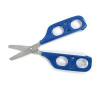 PETA Easi-Grip Dual Control Teaching Scissors - Stainless Steel and Double Loop Handle - Training Scissors - Ideal for Scissor Skills Development and People with Poor Motor Control, Weak Grip, Visual Impairment, or Tremors - 45mm Rounded Blade