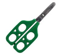 PETA Easi-Grip Left Handed Dual Control Teaching Scissors with Double Loop Handle - Ideal for Scissor Skills Development and People with Poor Motor Control, Weak Grip, Visual Impairment, or Tremors