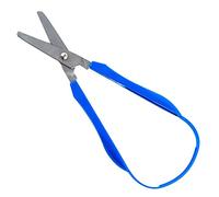 PETA Easi-Grip Self Opening Loop Handle Scissors - Ergonomic Grip to Increase Stability - Ideal for Scissor Skills Development and People with Weak Grip or Poor Hand Strength - 45mm Rounded Blade