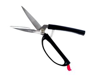 PETA Easi-Grip Spring Loaded Kitchen Scissors - Stainless Steel Self Opening Scissors for Home Use - Ergonomic Grip to for Efficiency and Less Strain - for Cutting Packets and Food PKS-1