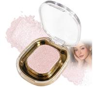 Petal Beam Pearl Glow Shimmer Eyeshadow - Soft Light-Reflecting Radiance for Lids and Inner Corner - Long Wearing Waterproof Smooth Blendable Buildable Glow for Everyday and Night Looks