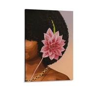 Petal Beats, Black Wall Art Print Poster For Office Home Decor Bedroom Living Room Wall Decor Frame 20x30inch(50x75cm)