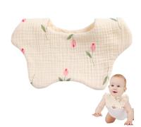 Petal Bibs, Cotton Gauze Bibs - Pure Cotton Skin-Friendly Bibs for , Easy to Clean, Feeding Accessories for Boys and Girls Accessories