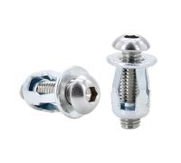 Petal Expansion Rivet Nut, M4 M5 M6 M8 Petal Shape Molly Jack Nut Expansion Rivet Nuts Panel Clamp Lock Rivnut Multicolor Multiple Sizes 10/20/30/50Pcs(Socket(Silver),M4x16(10Pcs))