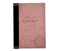 PETAL & FLOW B6 Size Rough NoteBook 5" x 7", 288 pages (144 sheets), Vintage Style (Gourmet)