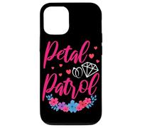 Petal Patrol Flower Girl Wedding Party Floral Case for iPhone 12/12 Pro