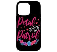 Petal Patrol Flower Girl Wedding Party Floral Case for iPhone 14 Pro Max