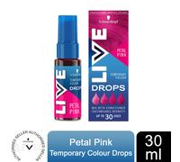(Petal Pink) Schwarzkopf LIVE Colour Drops Semi-Permanent Dye