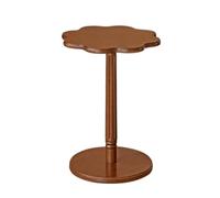 Petal Side Table, Vintage Living Room Accent Table for Compact Spaces