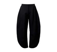 Petal Wool Trousers - female - Alaïa - Wide Trousers - Black - M - Trousers M