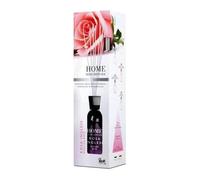 Petali Reed Diffuser English Rose Long-Lasting Floral Home Fragrance Set Natural Rattan Sticks Elegant Room Scent for Bedroom Bathroom Living Room Decor 100ml