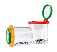 PetalPursuit Lightning Bug Jar, Firefly Jar Bug Viewer for Kids Children Nature Exploration, 2 Pack