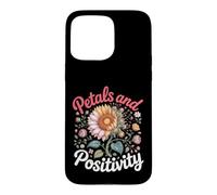 Petals and Positivity Sunflower Floral Botanical Case for iPhone 15 Pro Max