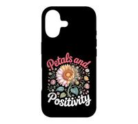 Petals and Positivity Sunflower Floral Botanical Case for iPhone 17