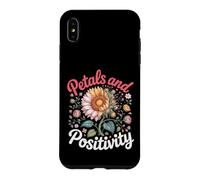 Petals and Positivity Sunflower Floral Botanical Case for iPhone XS Max