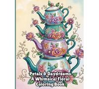 Petals & Daydreams: A Whimsical Floral Coloring Book