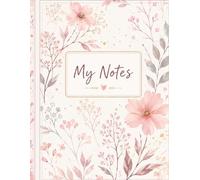Petals in Pink: An Aesthetic Floral Journal: 120-Page Premium Color Interior Notebook | Soft Pink Watercolor Flower Design for Women | Daily ... Diary and Personal Journaling | 6 x 9 Inches.