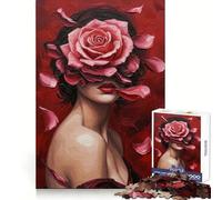 Petals of Passion- 1000 Piece Jigsaws for Adults Puzzle Strengthen Memory Warm Time Clean Edge (50x75cm)
