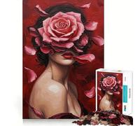 Petals of Passion- 1000 Piece Jigsaws for Teenagers Puzzle Mental Toy Peaceful Time Premium Cut Artistic Gift (38x52cm)