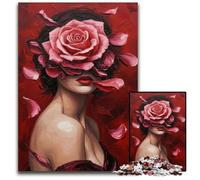 Petals of Passion Jigsaw Puzzle 1000 Pieces Jigsaw Puzzles for Adults for Teenagers Teens Ideal Birthday 1000 PCS(75x50cm)