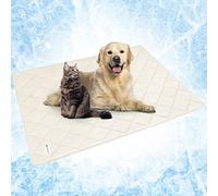 PetAmi Premium Cooling Dog Blanket | Lightweight Fluffy Pet Throw Blanket Bed Cover for Dogs, Cat, Puppies | Pet Blanket Furniture Protector Couch Sofa | Reversible Fuzzy Cozy | 60x80, Beige Latte