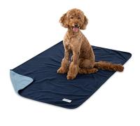 PetAmi Waterproof Dog Blanket for Couch, Pee Proof Reversible Cat Blanket for Sofa Bed Furniture Protector, Soft Fleece Washable Pet Throw for Dogs Cats Puppies Kittens, 40x60 Navy Blue