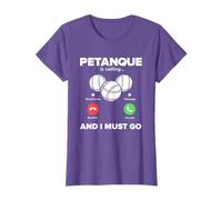 Petanque Is Calling And I Must Go Boccia Player Boule Balls T-Shirt