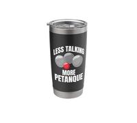 Petanque Player Boules Game Match Less Talking Petanque Stainless Steel Insulated Tumbler