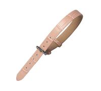 PEtbon 10mm One-piece Women Cowhide Watch Strap Replacment, Extended Version Colored Bamboo Grain Skin Friendly Watchband, Length 220mm