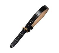 PEtbon 10mm One-piece Women Cowhide Watch Strap Replacment, Extended Version Colored Bamboo Grain Skin Friendly Watchband, Length 220mm