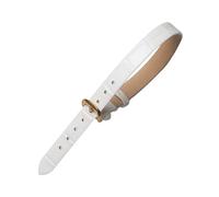 PEtbon 10mm One-piece Women Cowhide Watch Strap Replacment, Extended Version Colored Bamboo Grain Skin Friendly Watchband, Length 220mm