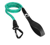 PetBonus Rope Dog Lead, 1.5 m Pet Nylon Lead with Auto Locking Carabiner