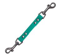 PetBonus Waterproof Dog Collar Safety Clip, Double Ended Leash Backup Clasp | Odor Proof, Escape Proof, Durable Leash Connector for Dog Harness, Standard Collars, Training Walking, Green