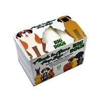 PetBro Flush 'n Gone Poop Bag for BIG DOGS - 6 rolls (60 Bags) - Biodegradable, Compostable, Flushable Poop Bags for Better Environment