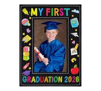 PETCEE Preschool Graduation Gift - 2026 Preschool Graduation Picture Frame 4"x 6" Pre K Preschool Kindergarten Gifts My First Graduation Photo Frame for Kids Boys Girls Son Daughter Students