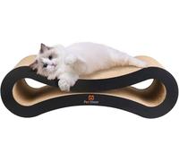 PetCheer Ultimate Cat Scratcher Lounge Bed,Superior Cardboard & Construction