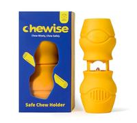 PetClan Chewise Bully Stick Holder, Improved Pizzle Stick Holder for Dogs, Ultimate Secure Heavy Duty, BPA-Free Safety Device to Prevent Choking, Fits Various Bully Sticks and Dog Sizes