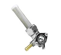 Petcock Fuel Valve with Left Spigot 90 Outlet Shut Off Valve Switch Fits for Harley Davidson Low Rider Dyna Fatboy Heritage Softail Springer Sport Glide Sportster