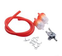 Petcock Gas Valve for Mini for moto for quad for scooter Petcock(Red) | Fits 47cc 49cc minimoto, simple on for tap, for durable abs material, easy direct replacement, red blue green black