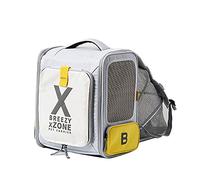 PETCUTE Cat Backpack,Expandable Pet Backpack Carrier for Small Dogs Cats,Foldable Cat Carrier Backpack with Good Ventilation and Detachable Pad,Padded Strap,For Travel Camping,Airline Approved