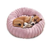 PETCUTE Cat Beds for Indoor Cats,Soft Calming Cat Bed with Non-Slip Bottom,Anti Anxiety Pet Bed Washable for Cats, Puppy and Small Dogs,Puppy Kitten Cuddler Round Bed