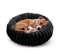 PETCUTE Cat Beds for Indoor Cats,Soft Calming Cat Bed with Non-Slip Bottom,Anti Anxiety Pet Bed Washable for Cats, Puppy and Small Dogs,Puppy Kitten Cuddler Round Bed