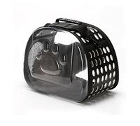 PETCUTE Cat Carrier Portable Small Dog Carrier Breathable Pet Carrying Bag For Small Dog Cat Rabbit with Shoulder Strap Black