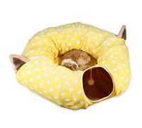 PETCUTE Cat Tunnel Toys Beds for Cats Tubes Tunnels Foldable for Pets