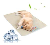 PETCUTE Cooling Mat for Dogs Cat,Summer Dog Cat Cooling Mat,Self Cooling Pet Dog Sleeping Pad,Square Cooling Cushion Cooling Blanket For Small Pets Keep Your Pet Cool,Non-toxic & Washable