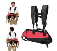 PETCUTE Dog Backpack Carrier for Small/Large Dogs,Breathable Dog Lift Harness,Full Body Dogs Emergency Backpack with Handle,for Old, Disabled, Joint Injuries, Arthritis, Loss of Stability Dog